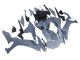 Glossy Grey 2020-2025 Yamaha YZF 1000 R1 Motorcycle Fairings