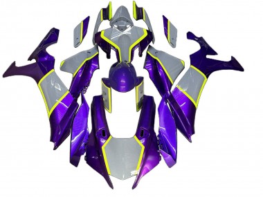 Yellow Grey Purple 2020-2025 Yamaha YZF 1000 R1 Motorcycle Fairings