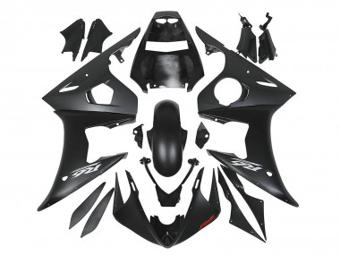 Matte Black 2006-2009 Yamaha YZF R6S Motorcycle Fairings