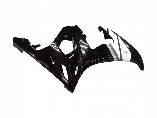 Red White Glossy Black 2006-2009 Yamaha YZF R6S Motorcycle Fairings