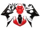 Red White Glossy Black 2006-2009 Yamaha YZF R6S Motorcycle Fairings