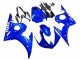 Blue 2003-2004 Yamaha YZF R6 Motorcycle Fairing