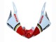 White Red Lucky Strike Motul 2006-2009 Yamaha YZF R6S Motorcycle Fairings