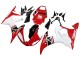 White Red Glossy Black 2006-2009 Yamaha YZF R6S Motorcycle Fairing