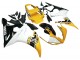 Yellow White Glossy Black 2006-2009 Yamaha YZF R6S Motorcycle Fairings