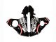 Glossy Black Red White Lucky Strike Motul 2006-2009 Yamaha YZF R6S Motorcycle Fairings