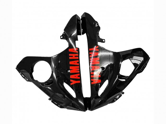 Glossy Black Red 2006-2009 Yamaha YZF R6S Motorcycle Fairings