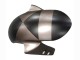 Grey Matte Black Geometric 2006-2009 Yamaha YZF R6S Motorcycle Fairings
