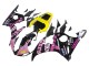 Yellow Pink Glossy Black Rossi Repsol 46 2006-2009 Yamaha YZF R6S Motorcycle Fairings
