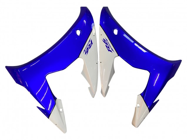 White Blue GYTR 2006-2009 Yamaha YZF R6S Motorcycle Fairings