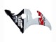 White Red Glossy Black Motul 2006-2009 Yamaha YZF R6S Motorcycle Fairings