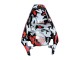 Black Red Grey Camouflage 2006-2009 Yamaha YZF R6S Motorcycle Fairings
