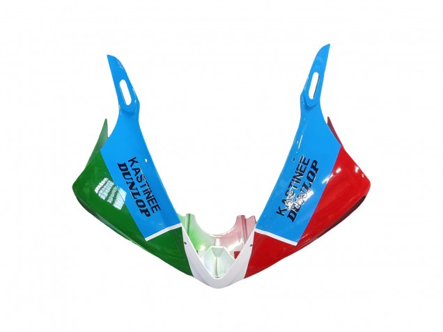 Light Blue White Green Red Kastinee Dunlop Motul 2005 Yamaha YZF 600 R6 Motorcycle Fairings