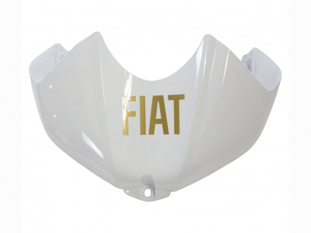 White Gold Black Fiat 2006-2007 Yamaha YZF 600 R6 Motorcycle Fairings