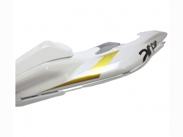 White Gold Black Fiat 2006-2007 Yamaha YZF 600 R6 Motorcycle Fairings