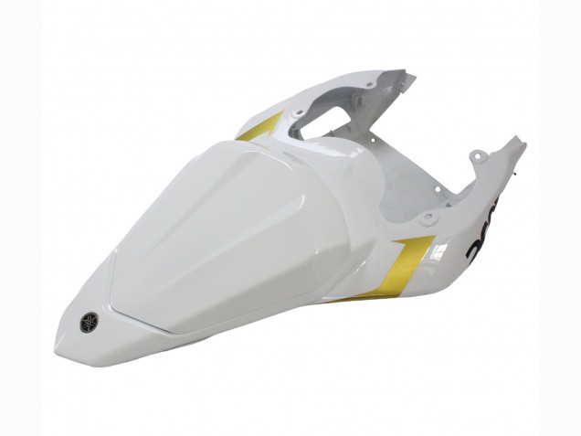 White Gold Black Fiat 2006-2007 Yamaha YZF 600 R6 Motorcycle Fairings