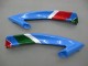 Blue Green White Red Dunlop Michelin Motul 2006-2007 Yamaha YZF 600 R6 Motorcycle Fairings