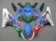 Blue Green White Red Dunlop Michelin Motul 2006-2007 Yamaha YZF 600 R6 Motorcycle Fairings