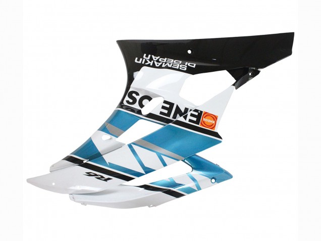White Blue Black Semakin Didepan ENEOS 2006-2007 Yamaha YZF 600 R6 Motorcycle Fairings