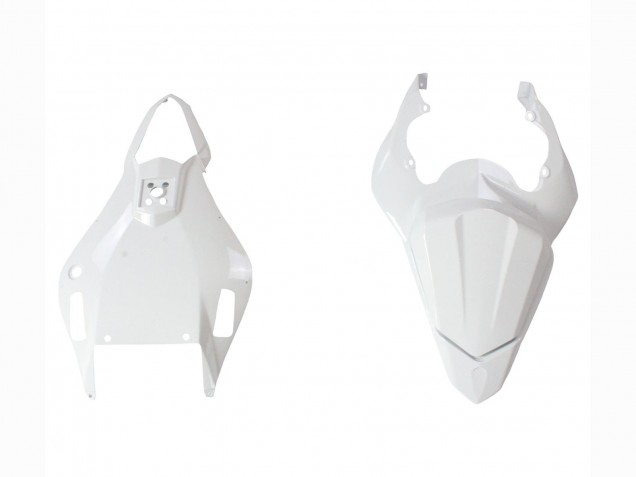 White 2006-2007 Yamaha YZF 600 R6 Motorcycle Fairings