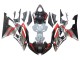 Silver Black Red Shark 4 2008-2016 Yamaha YZF 600 R6 Motorcycle Fairings