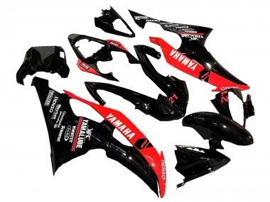 Red Glossy Black DENSO Yamalube 21 2008-2016 Yamaha YZF 600 R6 Motorcycle Fairings
