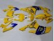 Yellow Blue Camel Motul Michelin 2008-2016 Yamaha YZF 600 R6 Motorcycle Fairings