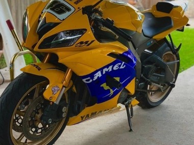 Yellow Blue Camel Motul Michelin 2008-2016 Yamaha YZF 600 R6 Motorcycle Fairings