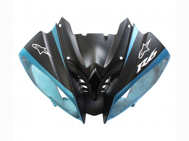 Light Blue Matte Black Petronas ENEOS 2008-2016 Yamaha YZF 600 R6 Motorcycle Fairings