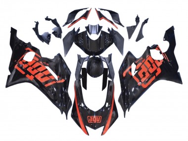 Red Glossy Black 2008-2016 Yamaha YZF 600 R6 Motorcycle Fairings