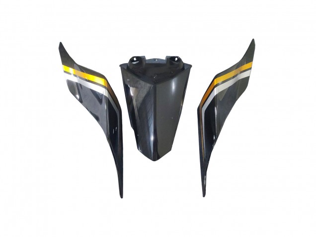 Gold Black Carbon Fiber 2017-2023 Yamaha YZF 600 R6 Motorcycle Fairings