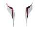 White Red Black 2017-2023 Yamaha YZF 600 R6 Motorcycle Fairings