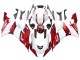 White Red Black 2017-2023 Yamaha YZF 600 R6 Motorcycle Fairings