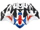 White Red Light Blue 2011-2015 Honda CBR250RR Motorcycle Fairings