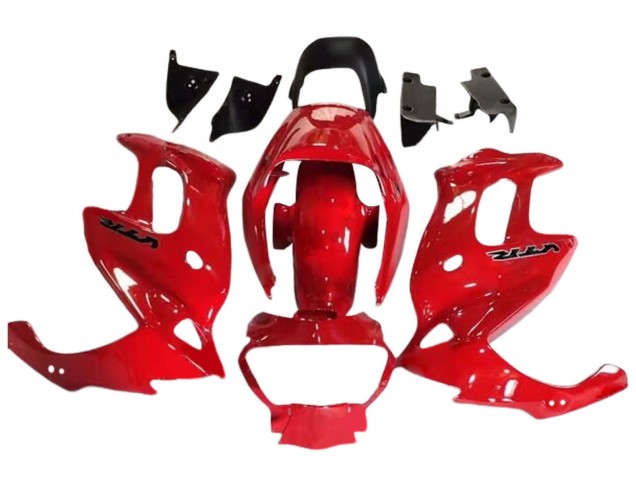 Glossy Red 1997-2005 Honda VTR1000F Motorcycle Fairings