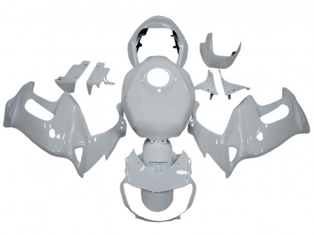 Glossy White 1997-2005 Honda VTR1000F Motorcycle Fairings
