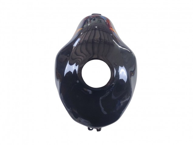 Glossy Black Gold 1997-2005 Honda VTR1000F Motorcycle Fairings