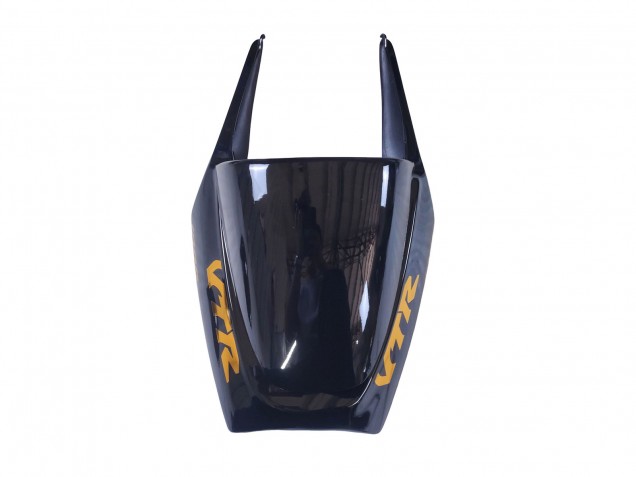 Glossy Black Gold 1997-2005 Honda VTR1000F Motorcycle Fairings