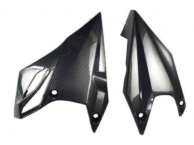 Black Carbon Fiber 2010-2013 Kawasaki Z1000 Motorcycle Fairings