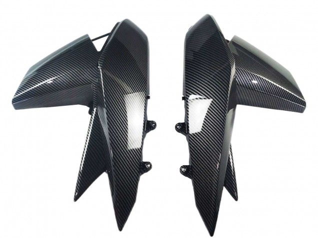 Black Carbon Fiber 2010-2013 Kawasaki Z1000 Motorcycle Fairings