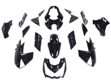 Glossy Black 2010-2013 Kawasaki Z1000 Motorcycle Fairings