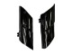 Orange Glossy Black 2010-2013 Kawasaki Z1000 Motorcycle Fairings