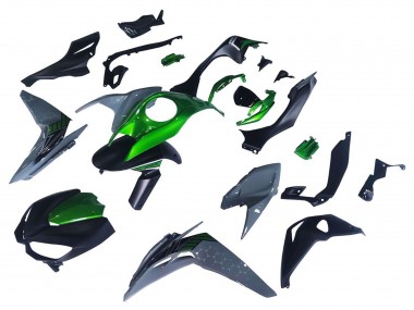 Black Green Grey 2014-2019 Kawasaki Z1000 Motorcycle Fairings
