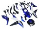 White Blue Black 2014-2019 Kawasaki Z1000 Motorcycle Fairings