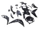 Black Carbon Fiber 2014-2019 Kawasaki Z1000 Motorcycle Fairings