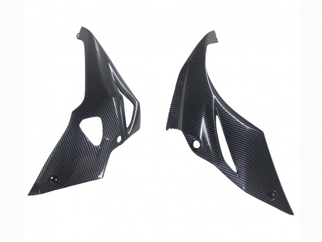 Black Carbon Fiber 2014-2019 Kawasaki Z1000 Motorcycle Fairings