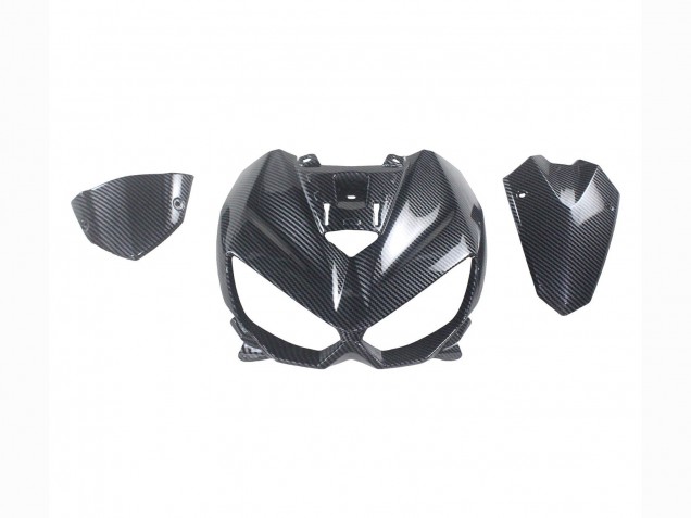 Black Carbon Fiber 2014-2019 Kawasaki Z1000 Motorcycle Fairings
