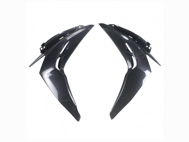 Black Carbon Fiber 2014-2019 Kawasaki Z1000 Motorcycle Fairings