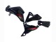 Glossy Black Red 2013-2018 Kawasaki Z800 Motorcycle Fairings