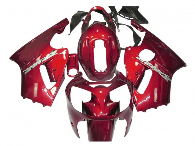 Candy Red 2000-2001 Kawasaki ZX12R Motorcycle Fairings